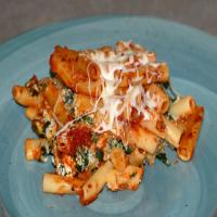 Baked Ziti With Spinach and Cheese image