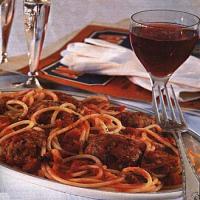 Spaghetti with Sicilian Meatballs_image