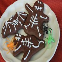 Chocolate Skeleton Cookies image