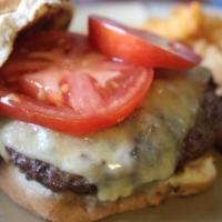 Easy Bacon, Onion and Cheese Stuffed Burgers image