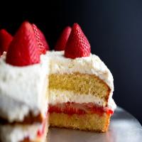 Strawberry Shortcake with Lemon-Pepper Syrup image