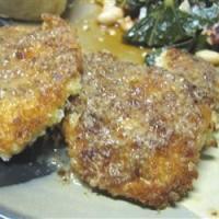 Crispy Chicken Topped with Maple-Mustard Sauce_image