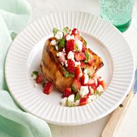 Grilled Chicken with Strawberry Salsa image