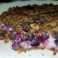 Blueberry Pie with Flax and Almonds image