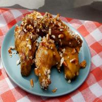 Smoked Honey-Mustard Chicken Wings image