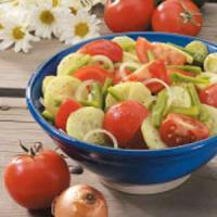 Fresh Garden Vegetable Salad_image