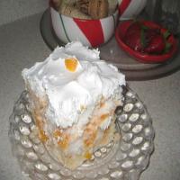 Peachy Chiffon Dessert image
