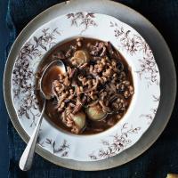 Oxtail Soup with Onions and Barley_image