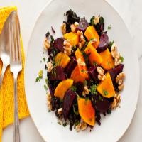 Roasted Beet and Winter Squash Salad With Walnuts image