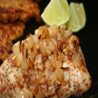 Lime-Drenched Chicken With Onions_image