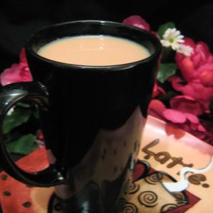 African Haze Tea Latte image