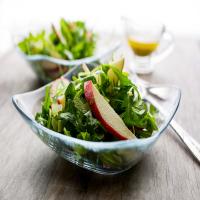 Wild Arugula, Celery and Apple Salad With Anchovy Dressing_image