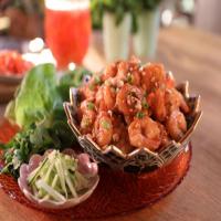 Sticky Caramelized Shrimp Lettuce Wraps_image