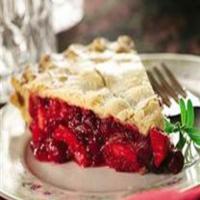 Apple Cranberry Raspberry Pie image