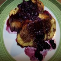 Blueberry French Toast Cobbler image