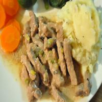 Veal With Cream Sauce_image