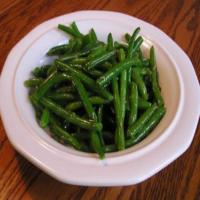 Garlic and Rosemary Green Beans image