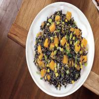 Wild Rice with Butternut Squash, Leeks, and Corn image