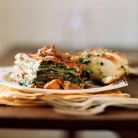 Wild Mushroom and Spinach Lasagna image