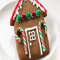 Easy Gingerbread House Cookies_image