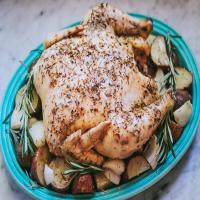 Garlic-Rosemary Slow Cooker Whole Chicken_image