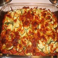 Zucchini and Summer Squash Gratin With Parmesan and Fresh Thyme image