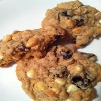 Dried Cherry and White Chocolate Oatmeal Cookies image