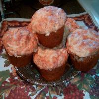 Salmon and Corn Muffins With Cheese Spread image