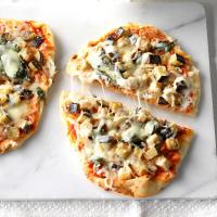 Eggplant Flatbread Pizzas image