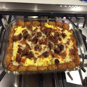 Tater Tot Breakfast Pizza Recipe - (4.3/5)_image