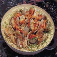 Spicy Asian-Style Noodles with Clams image