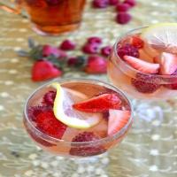 Strawberry & Limoncello Rosé Sangria Recipe - (4.3/5) image