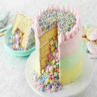 Surprise-Inside Easter Candy Layer Cake image