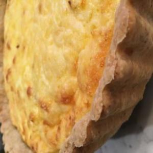 Country cheese & onion quiche image