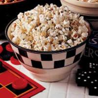 Parmesan-Garlic Popcorn Snack image