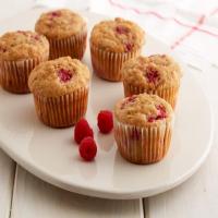 Whole-Wheat Raspberry Muffins image