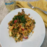 Lentil Salad with Mushrooms and Apples_image