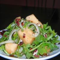 Cantaloupe, Red Onion, & Walnut Salad_image