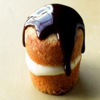Chocolate-Ganache Glaze for Boston Cream Pie Cupcakes image