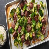 Sheet-Pan Sesame Beef and Broccoli image