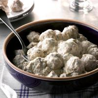 Peppered Meatballs image