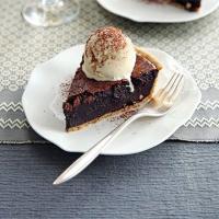 Brownie fudge pie image