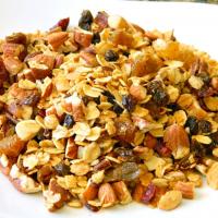 Maple Pecan Granola with Dried Fruit_image