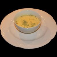 Golden Beet Soup with Goat Cheese image
