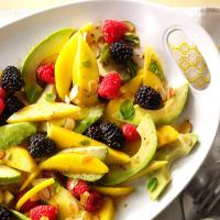 Avocado Fruit Salad with Tangerine Vinaigrette_image
