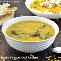 toovar dal recipe | toor dal | Gujarati toor dal | healthy arhar dal |_image