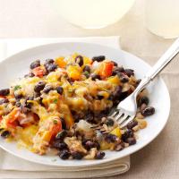 Black Beans with Bell Peppers & Rice_image