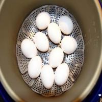 Hard boiled eggs in the electric pressure cooker_image