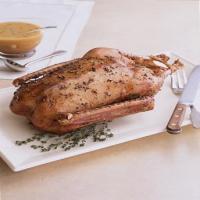 Peppercorn- and Thyme-Roasted Goose image