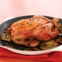 Roasted Chicken with Vegetables and Thyme image